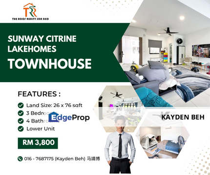 Sunway Citrine Lakehomes Nusajaya Johor , Johor, Nusajaya