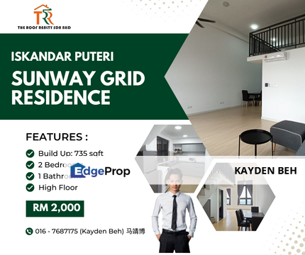 Sunway Grid Residence Iskandar Puteri Johor , Johor, 