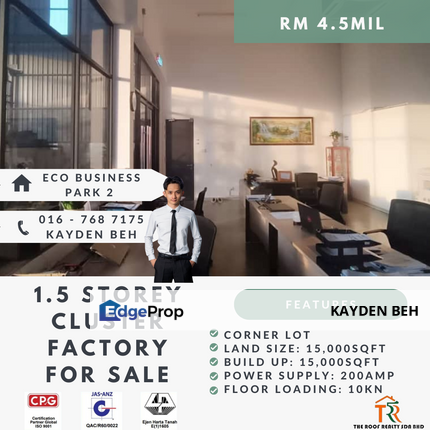 Eco Business Park 2 Senai Johor , Johor, Senai