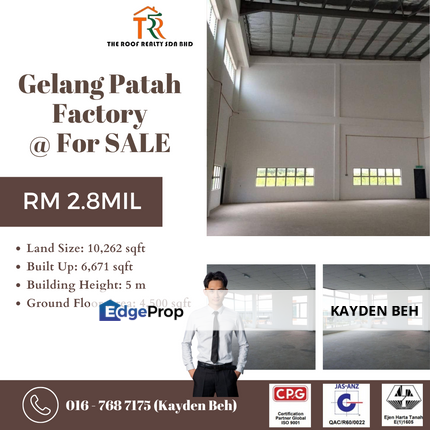 Smart Industrial Park SILC Gelang Patah Johor , Johor, Gelang Patah