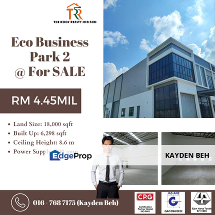 Eco Business Park 2 Senai Johor , Johor, Senai