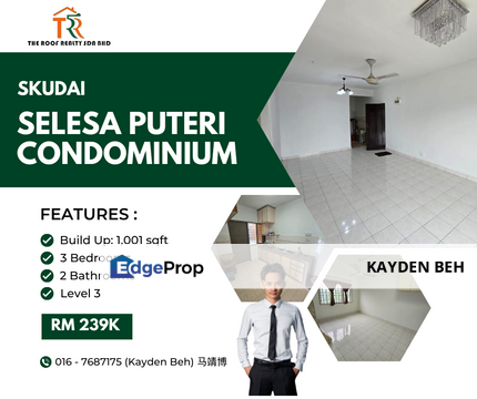 Selesa Puteri Condominium Skudai Johor , Johor, Skudai