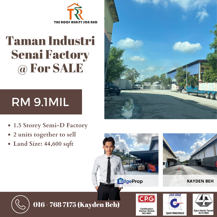 Taman Perindustrian Senai Senai Johor , Johor, Senai