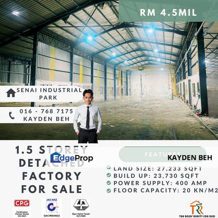 Senai Industrial Park Senai Johor, Johor, Senai