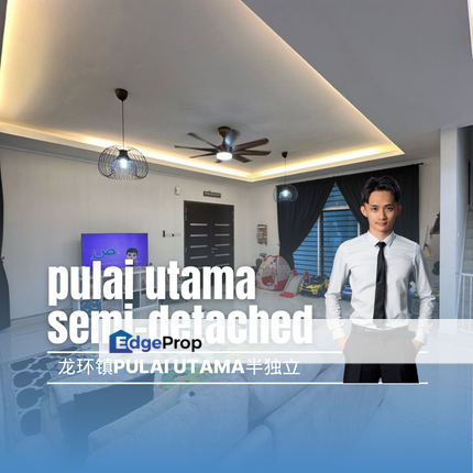 Pulai Utama semi-detached for sale, Johor, Skudai