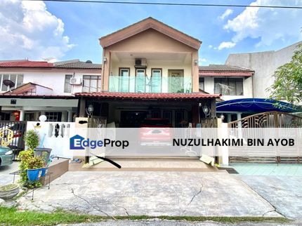 Rumah Teres Double Storey Siap Extand adn Fully Reno, Facing Open at Taman Puchong Indah, Puchong, Selangor, Puchong