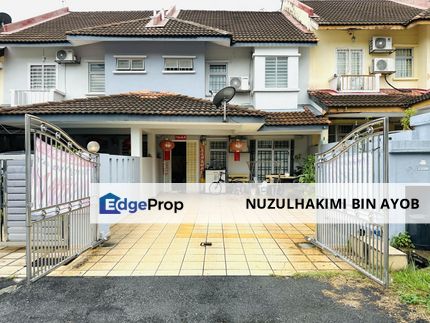 Double Storey Terrace Freehold Open Jalan Bentara, Seksyen 5, Bandar Mahkota Cheras, Selangor, Cheras