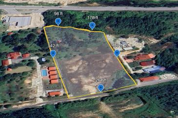 3.2 Ekar Tanah Pertanian Zoning Kediaman di Tepi Persiaran Mokhtar Dahari