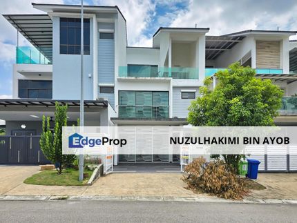 Huge 3 storey Superlink Terrace at Aster Grove Denai Alam, Selangor, Shah Alam