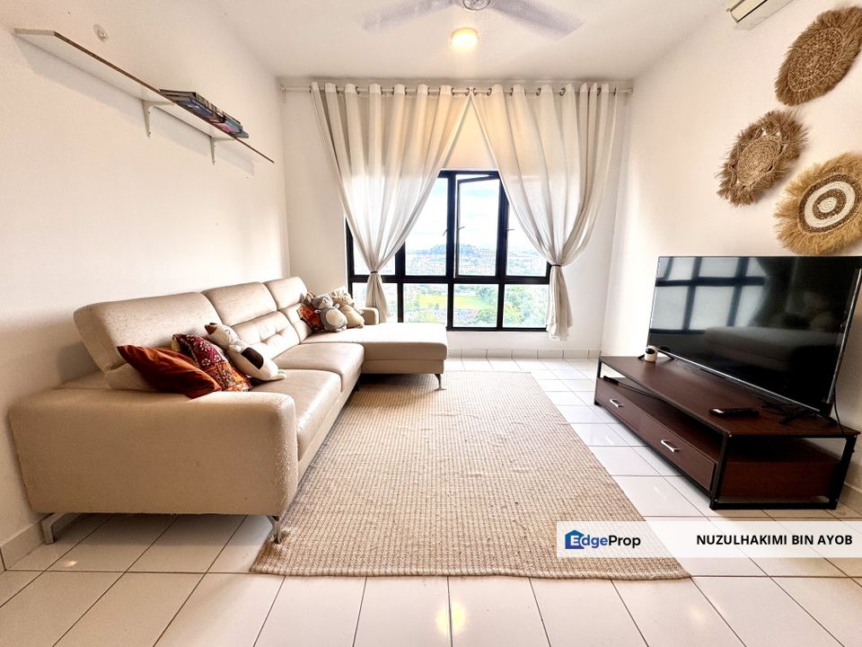 Fully Furnished High Floor Unit @ Residensi PR1MA Kajang Utama | 3R2B | 2 Carparks, Selangor, Kajang