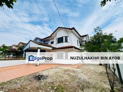 END LOT EXTRA LAND DOUBLE STOREY SEMI D , TAMAN PUNCAK UTAMA, KAJANG, Selangor, Kajang