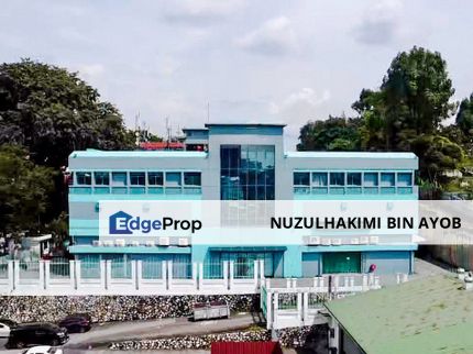 3 Storey Stand Alone Factory Office at Taman Midah Cheras Kuala Lumpur, Kuala Lumpur, Cheras