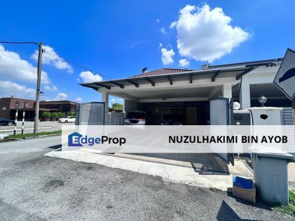 FULLY FURNISHED & RENOVATED END LOT DOUBLE STOREY TERRACE HOUSE FOR SALE!!!, Selangor, Bangi