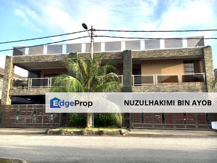 2 Semi D Combined and Upgraded to Bungalow with Approval and Fully Furnished at 1 price only, Selangor, Kajang