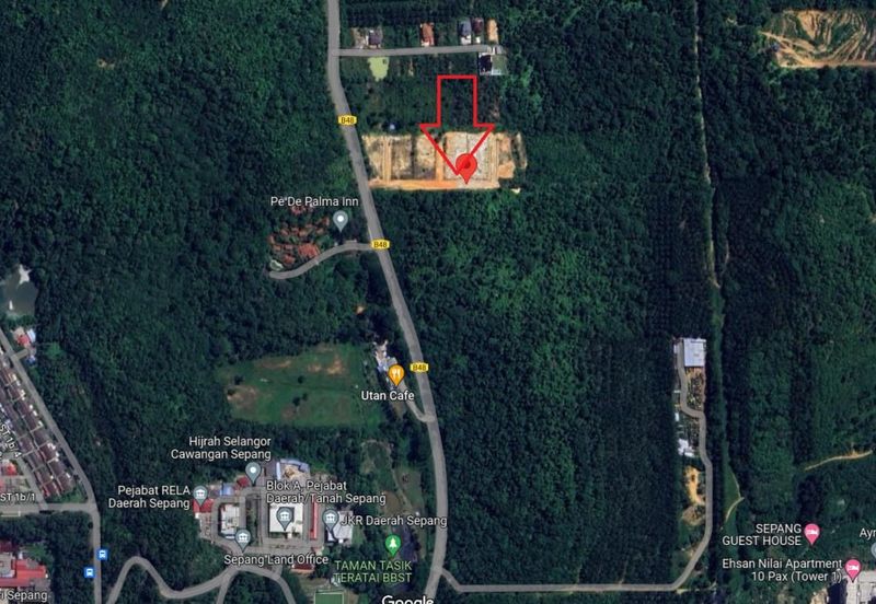 Tanah lot banglo 4503 sqft infra ready freehold rizab melayu di jenderam