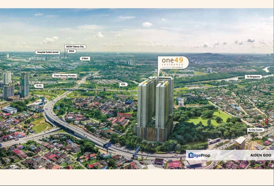One 49 Residence Johor Unit For Sale, Johor, Johor Bahru