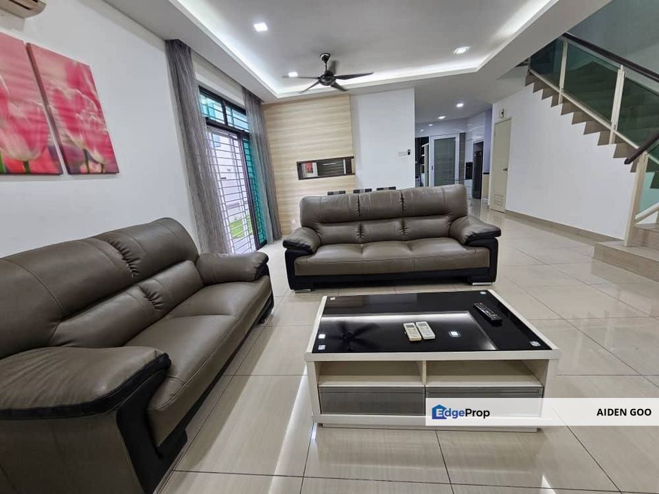 Taman Ungku Tun Aminah Double Storey Cluster House For Sale, Johor, Skudai