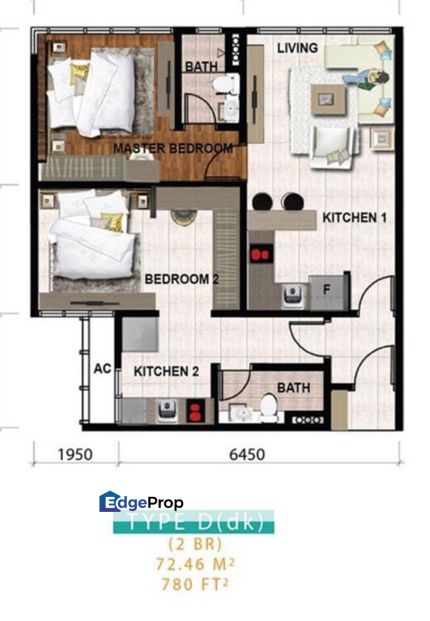 SKS Pavilion Dualkey unit For Sale, Johor, Johor Bahru