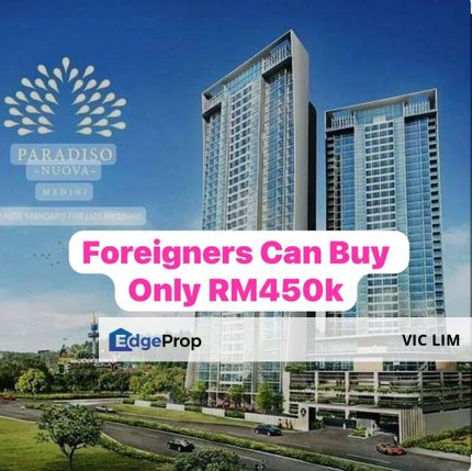 Paradiso Nuova  @ Medini Condominium For Sale, Johor, Nusajaya