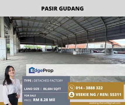 Pasir Gudang@Detached Factory, Johor, Pasir Gudang