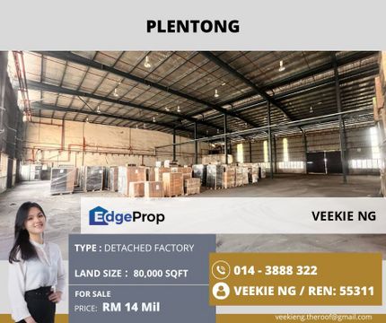 Plentong@Detached Factory, Johor, Plentong