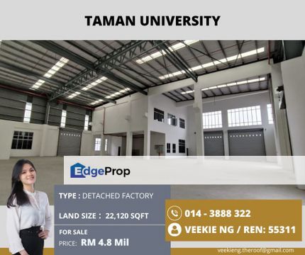 Pasir Gudang@Detached Factory, Johor, Pasir Gudang