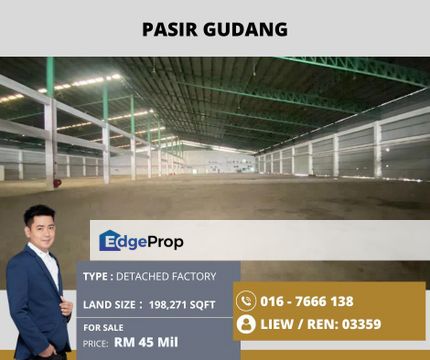 Pasir Gudang@Detached Factory, Johor, Pasir Gudang