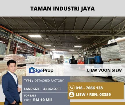 Taman Industri Jaya@Detached Factory, Johor, Skudai