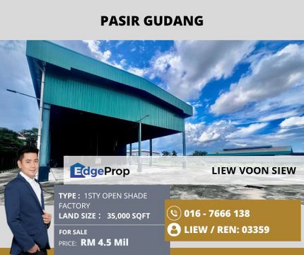 Pasir Gudang@Detached Factory, Johor, Pasir Gudang