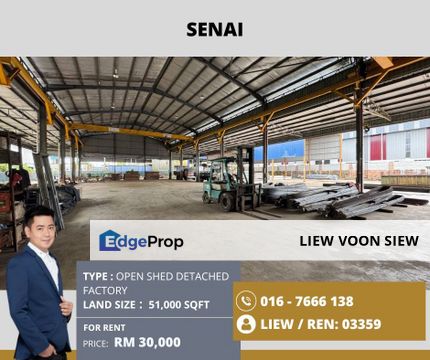 Senai@Open Shed Detached Factory, Johor, Senai