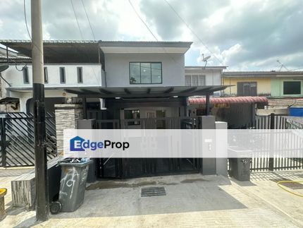 Double Storey Low Cost House for Sale Taman Desa Cemerlang, Johor, Ulu Tiram