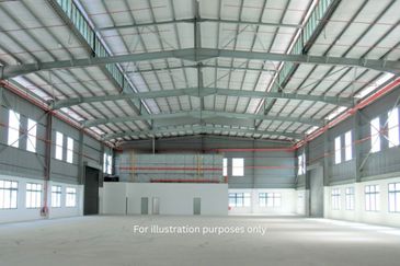 Kulai Detached Factory for Sale