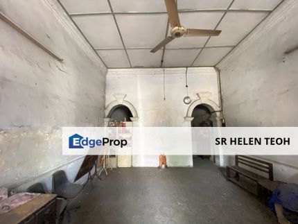 2-Storey Pre-war Shophouse @ Jalan Hutton, Georgetown For Sale, Penang, Georgetown