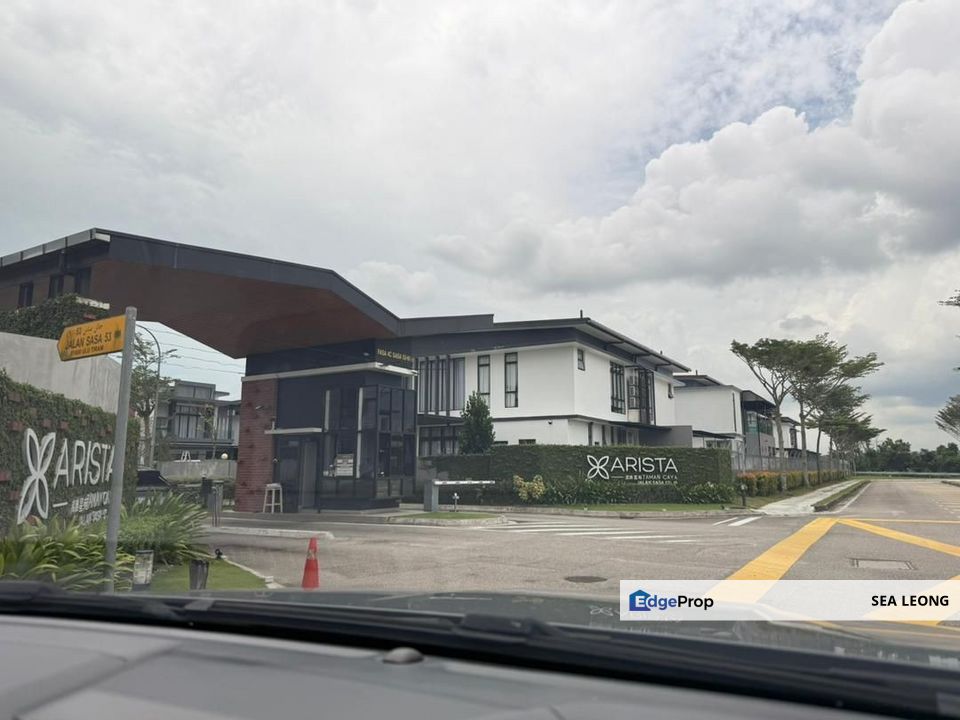 Arista Taman Gaya Double Storey Semi Detached House For Sale, Johor, Ulu Tiram