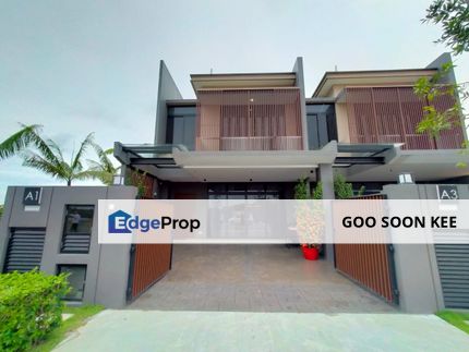 Aurora Sentral Iskandar Puteri Double Storey Superlink For Sale, Johor, 