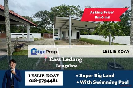 East Ledang Bungalow with 20,000 sqft Big Land Unit For Sale!! East Ledang Ledang Heights Horizon Hills Eco Botanic Sunway Citrine, Johor, Nusajaya