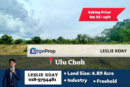 Ulu Choh Industry Land For Sale!!Gelang Patah Kempas Tampoi Ulu Tiram Tebrau Kota Tinggi Kulai Senai Seelong Dato Onn, Johor, Gelang Patah