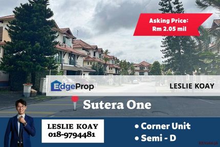 Sutera One Semi Detached For Sale! Sutera Horizon Hills Eco Botanic Iskandar Puteri Tebrau Austin Height Senibong Cove Perling Bukit Indah Impian Emas, Johor, Skudai