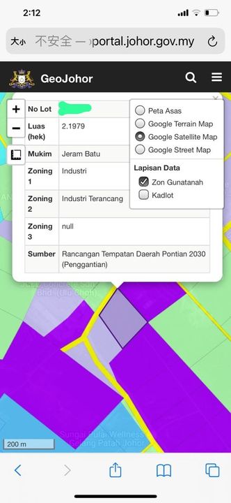 Jeram Batu Ulu Pulai 2 Adjoining Unit Agricultural Land, Johor, Johor Bahru