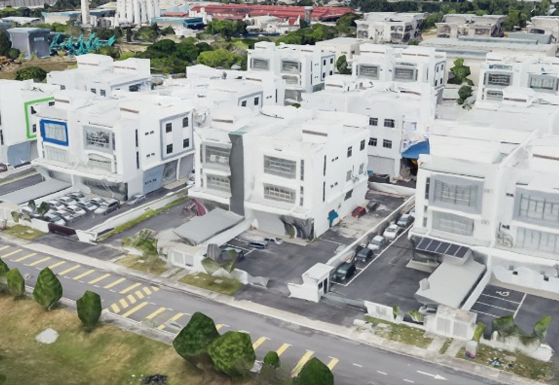 Sekitar 26 - 3-Storey Strategic Semi-D Factory @ Shah Alam For Rent