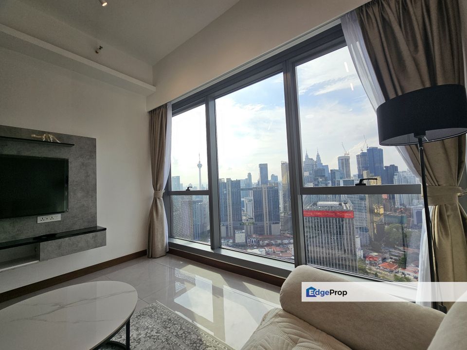 Fully Furnished 688 sqft 1+1 Room 1 Bathroom Core Residence @ TRX , Kuala Lumpur, Bandar Tun Razak