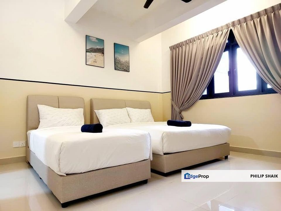 Johor Iskandar Puteri Meridian 2 ( Ramada Hotel ) @ Medini Condominium Renovated 2 Bed 2 Bath Fully Furnished for Sale, Johor, 