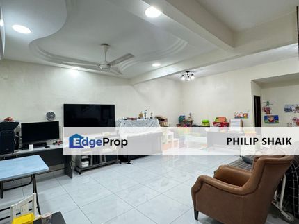 Taman Abad Double Storey Terrace House Partly Furnished Renovated, Johor, Johor Bahru