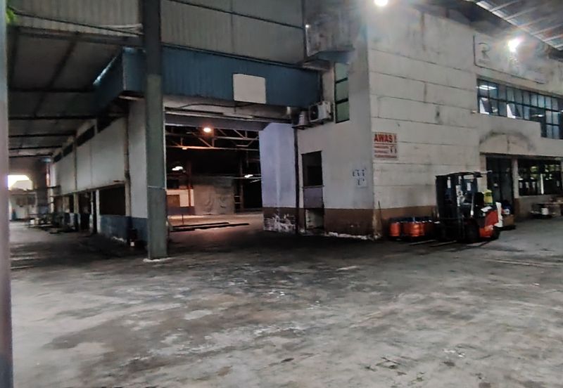 Tmn industri jaya detached factory for rent 