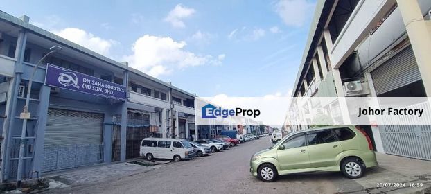 Perindustrian Permas Jaya Terrace Factory for Sale, Johor, Masai