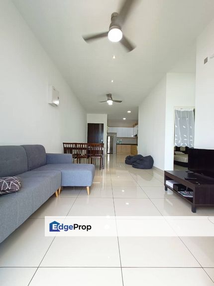 Sky Habitat @ CIQ JB Fully Furnished Big Corner Unit For Rent, Johor, Johor Bahru
