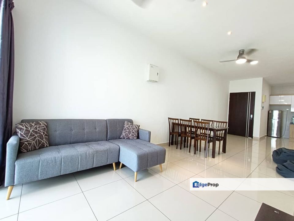 Sky Habitat CIQ JB Fully Furnished Big Corner Unit For Rent, Johor, Johor Bahru