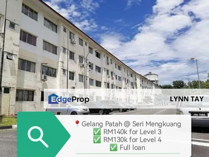Gelang Patah Pangsapuri Seri Mengkuang Level 3 For Sale Full Loan, Johor, Gelang Patah