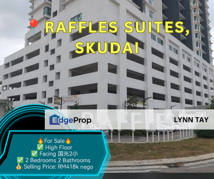 The Raffles Suites, Skudai High Floor Sutera Utama for Sale, Johor, Skudai