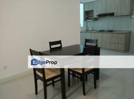 Well Kept Partially furnished with 2 Car Park Corner Unit, Kuala Lumpur, Segambut